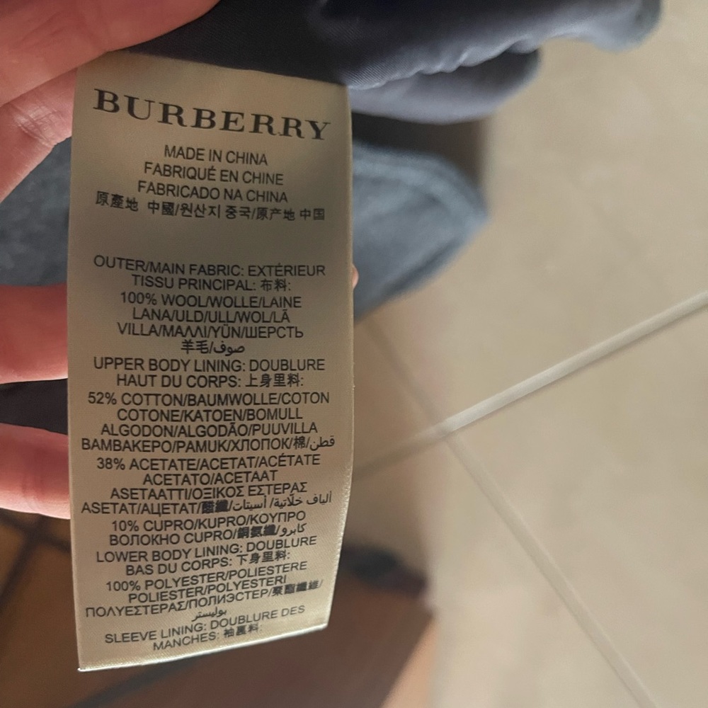 Burberry Brit wool pea coat - Picture 4 of 6